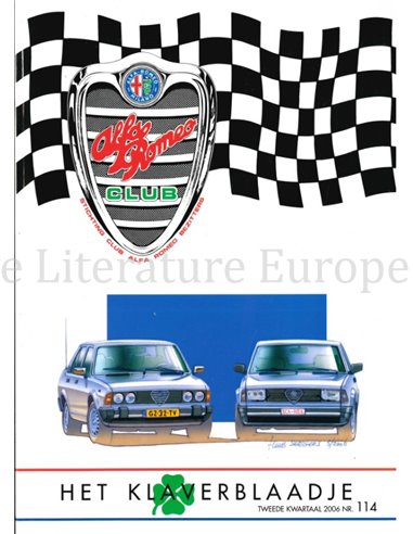 2006 ALFA ROMEO CLUB HET KLAVERBLAADJE 114 DUTCH
