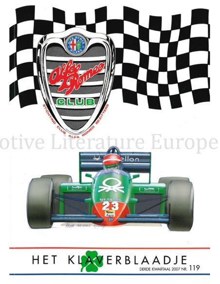 2007 ALFA ROMEO CLUB HET KLAVERBLAADJE 119 DUTCH