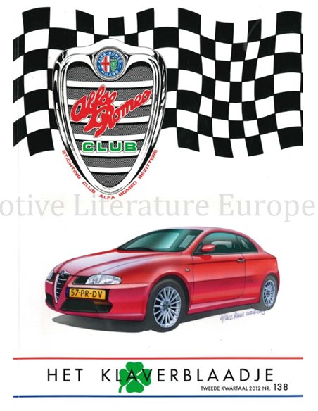 2012 ALFA ROMEO CLUB HET KLAVERBLAADJE 138 DUTCH