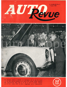 1956 AUTO REVUE MAGAZINE 1 DUTCH