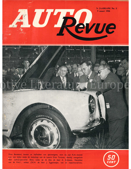 1955 AUTO REVUE MAGAZIN 1 NIEDERLÄNDISCH