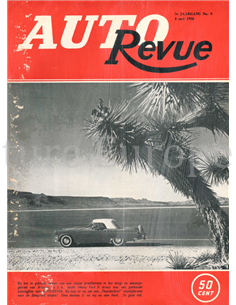 1955 AUTO REVUE MAGAZIN 9 NIEDERLÄNDISCH