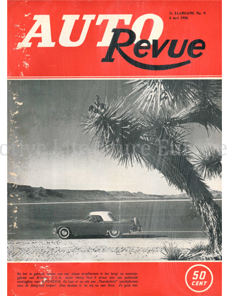 1955 AUTO REVUE MAGAZINE 9 NEDERLANDS