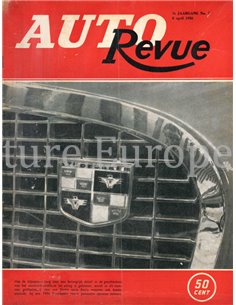 1955 AUTO REVUE MAGAZIN 1 NIEDERLÄNDISCH