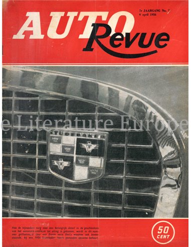 1955 AUTO REVUE MAGAZIN 1 NIEDERLÄNDISCH
