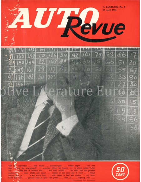 1955 AUTO REVUE MAGAZIN 1 NIEDERLÄNDISCH