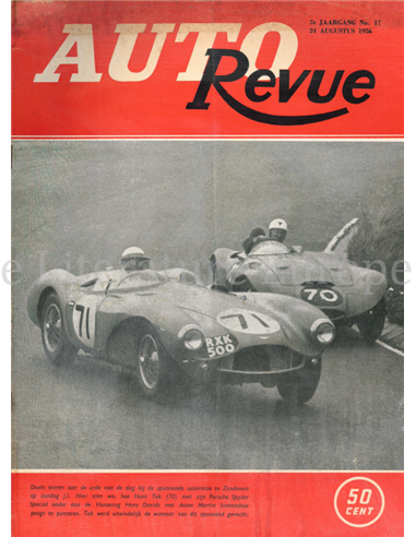 1955 AUTO REVUE MAGAZIN 1 NIEDERLÄNDISCH
