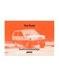 1983 FIAT PANDA INSTRUCTIEBOEKJE NEDERLANDS