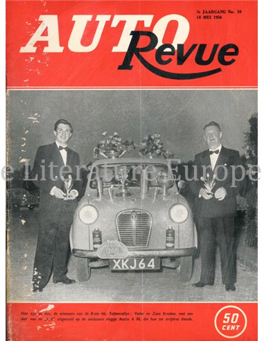 1955 AUTO REVUE MAGAZINE 1 NEDERLANDS