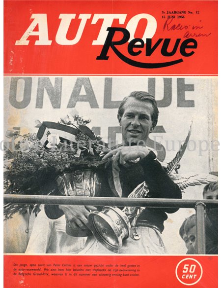 1955 AUTO REVUE MAGAZINE 1 NEDERLANDS
