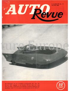 1955 AUTO REVUE MAGAZINE 1 NEDERLANDS