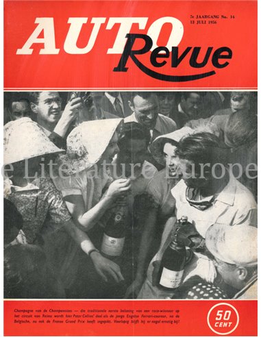 1955 AUTO REVUE MAGAZINE 1 NEDERLANDS