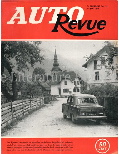 1955 AUTO REVUE MAGAZIN 1 NIEDERLÄNDISCH