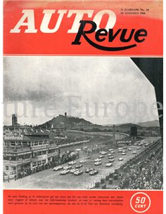 1955 AUTO REVUE MAGAZINE 1 NEDERLANDS
