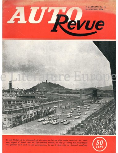 1955 AUTO REVUE MAGAZINE 1 NEDERLANDS