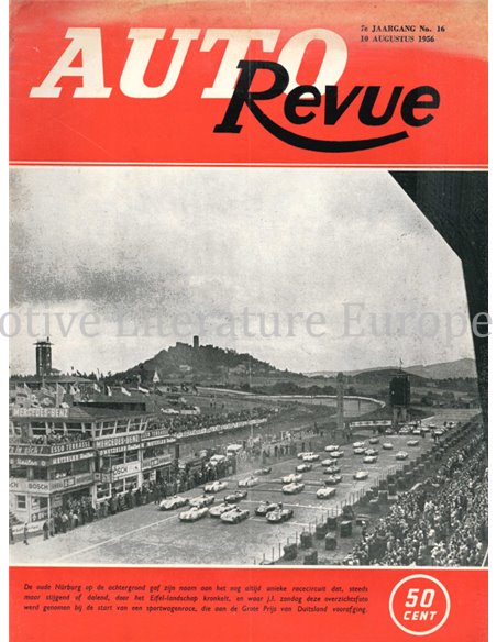 1955 AUTO REVUE MAGAZIN 1 NIEDERLÄNDISCH