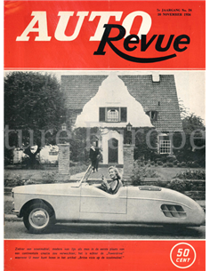 1955 AUTO REVUE MAGAZINE 1 NEDERLANDS