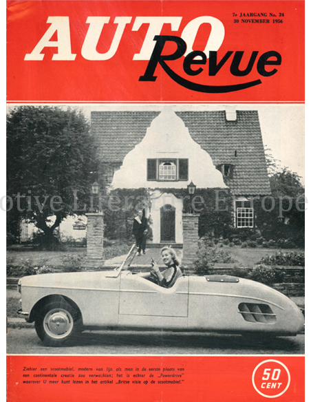 1955 AUTO REVUE MAGAZIN 1 NIEDERLÄNDISCH