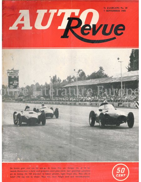 1956 AUTO REVUE MAGAZINE 1 DUTCH