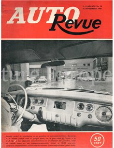1955 AUTO REVUE MAGAZIN 1 NIEDERLÄNDISCH