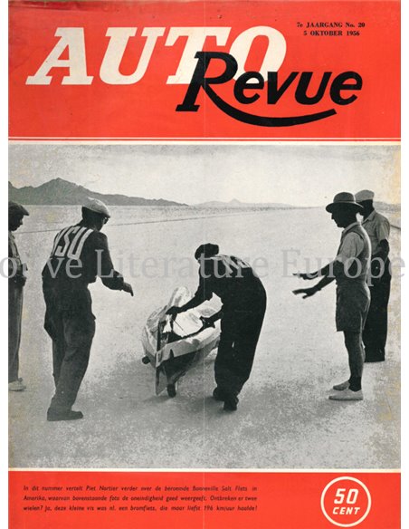 1956 AUTO REVUE MAGAZINE 1 DUTCH