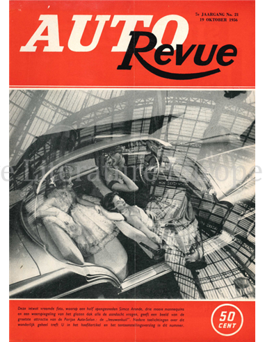 1955 AUTO REVUE MAGAZINE 1 NEDERLANDS