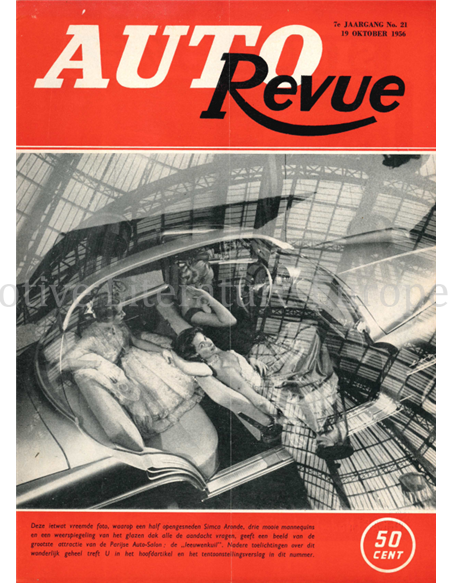1955 AUTO REVUE MAGAZINE 1 NEDERLANDS