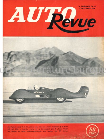 1955 AUTO REVUE MAGAZINE 1 NEDERLANDS