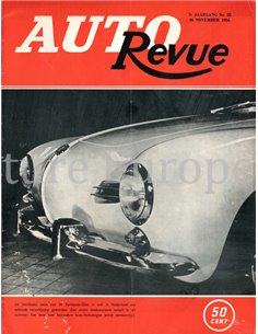1955 AUTO REVUE MAGAZINE 1 NEDERLANDS