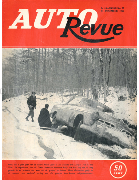 1955 AUTO REVUE MAGAZIN 1 NIEDERLÄNDISCH