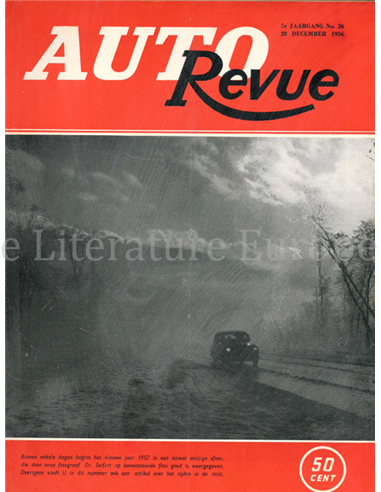 1955 AUTO REVUE MAGAZINE 1 NEDERLANDS