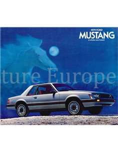 1979 FORD MUSTANG PROSPEKT ENGLISCH (USA)