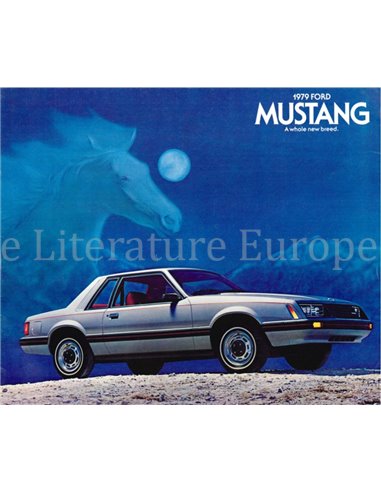 1979 FORD MUSTANG BROCHURE ENGELS (USA)