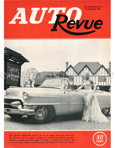 1957 AUTO REVUE MAGAZINE 1 DUTCH