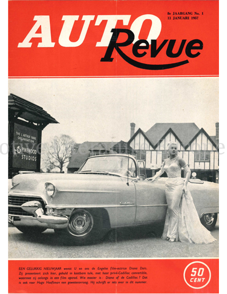 1957 AUTO REVUE MAGAZINE 1 DUTCH