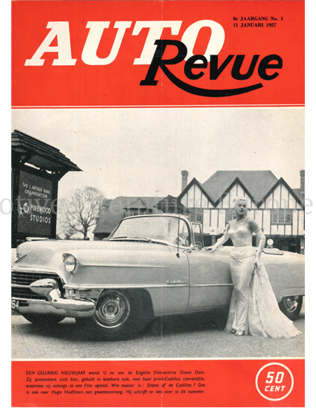 1957 AUTO REVUE MAGAZINE 1 NEDERLANDS
