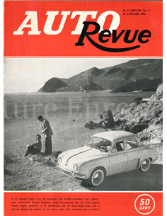 1957 AUTO REVUE MAGAZINE 1 NEDERLANDS