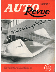 1957 AUTO REVUE MAGAZIN 5 NIEDERLÄNDISCH