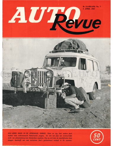 1957 AUTO REVUE MAGAZINE 7 NEDERLANDS