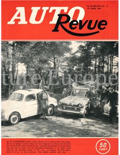 1957 AUTO REVUE MAGAZIN 5 NIEDERLÄNDISCH