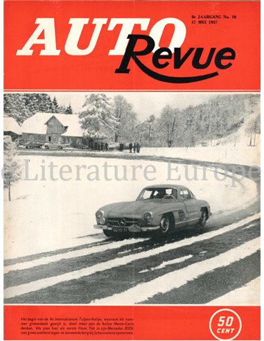 1957 AUTO REVUE MAGAZINE 10 NEDERLANDS
