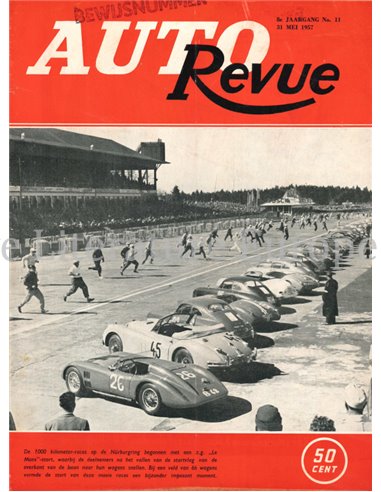 1957 AUTO REVUE MAGAZINE 12 NEDERLANDS