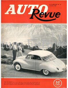 1957 AUTO REVUE MAGAZIN 14 NIEDERLÄNDISCH