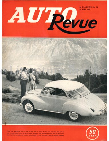 1957 AUTO REVUE MAGAZINE 14 NEDERLANDS