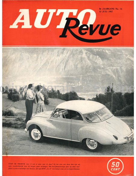 1957 AUTO REVUE MAGAZINE 14 NEDERLANDS