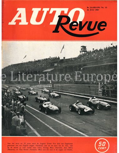 1957 AUTO REVUE MAGAZINE 15 NEDERLANDS
