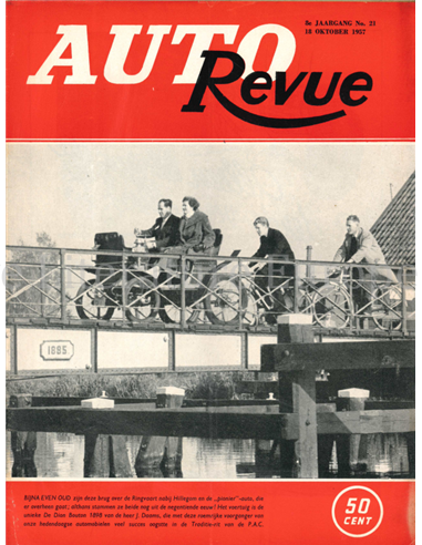 1957 AUTO REVUE MAGAZINE 21 NEDERLANDS
