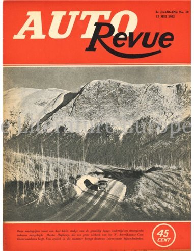 1952 AUTO REVUE MAGAZINE 10 DUTCH