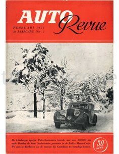 1951 AUTO REVUE MAGAZIN 2 NIEDERLÄNDISCH