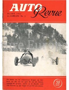 1952 AUTO REVUE MAGAZIN 3 NIEDERLÄNDISCH